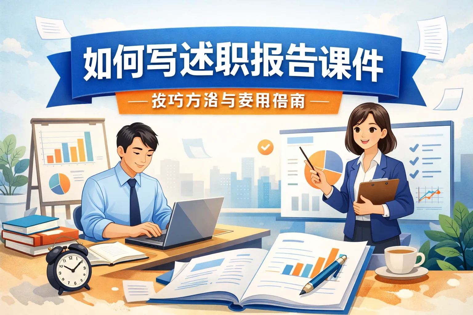 如何写述职报告课件