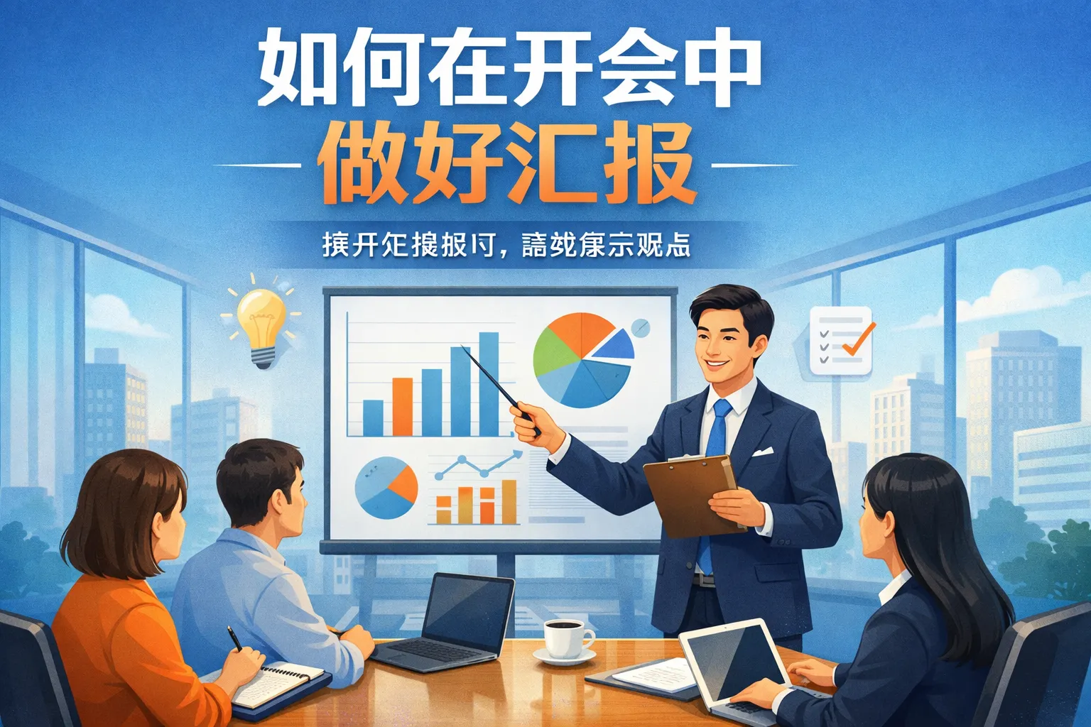 如何在开会中做好汇报