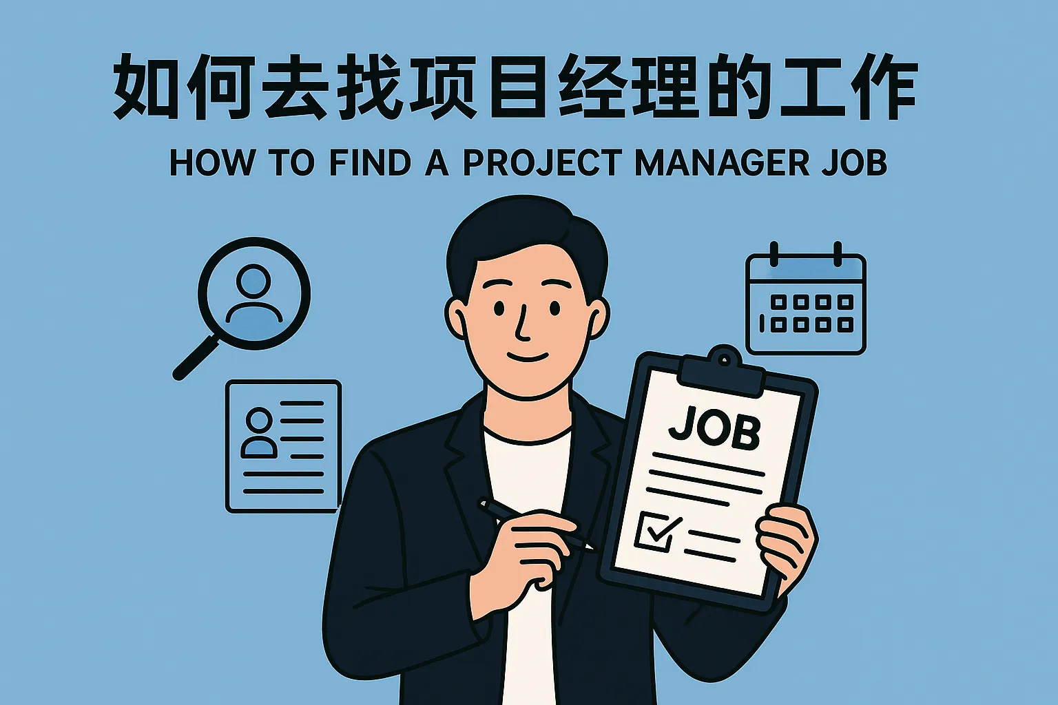 如何去找项目经理的工作