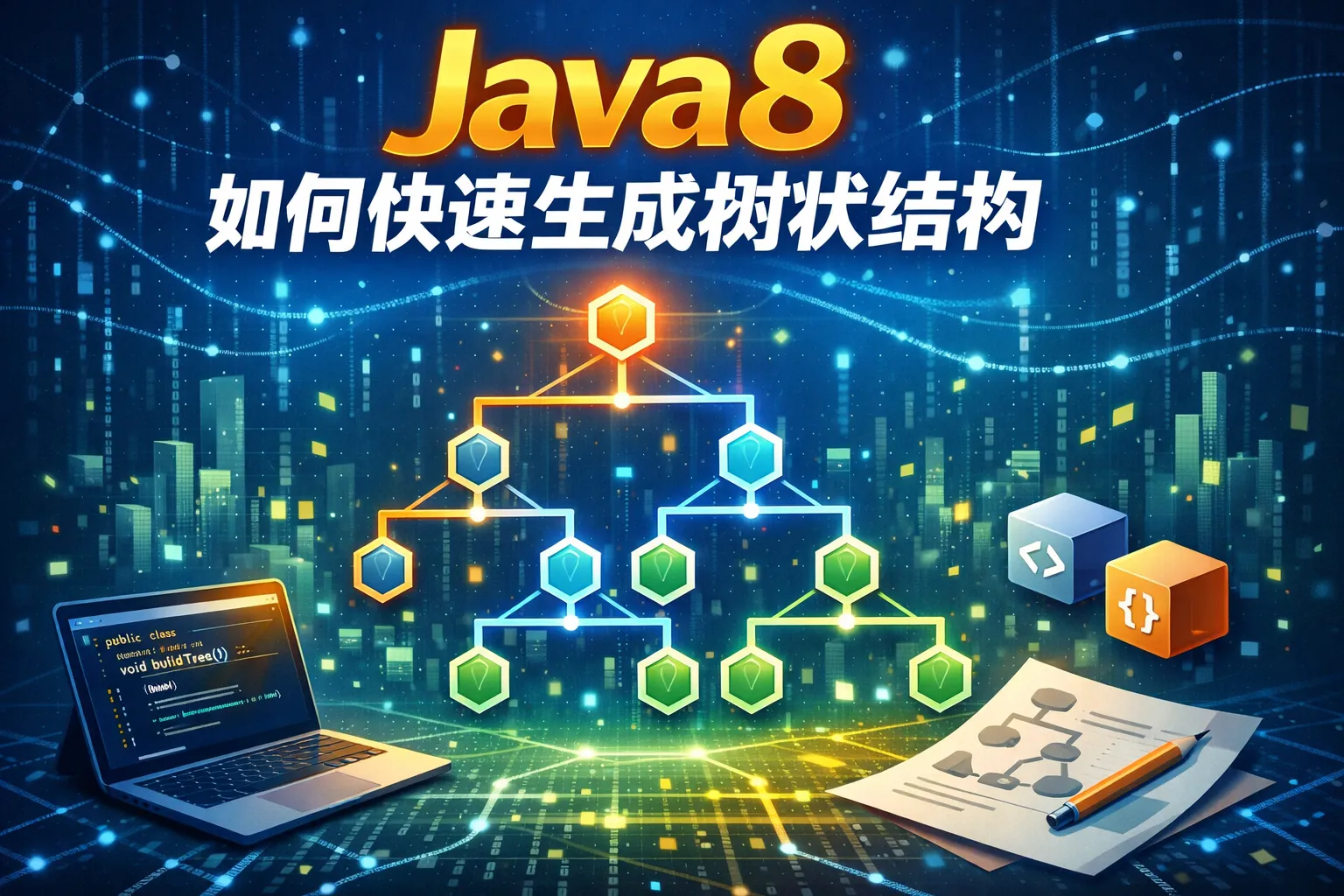 java8如何快速生成树状结构