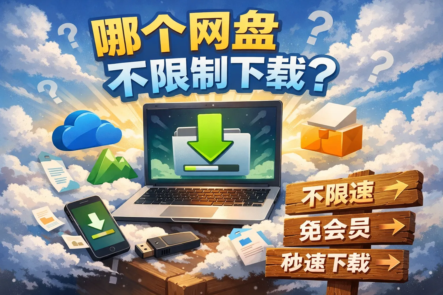 哪个网盘不限制下载