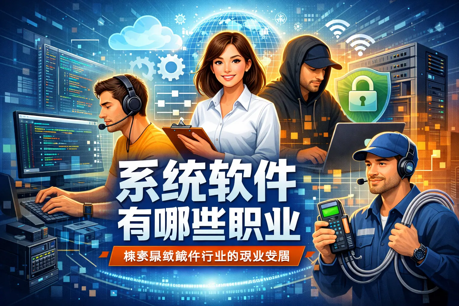 系统软件有哪些职业