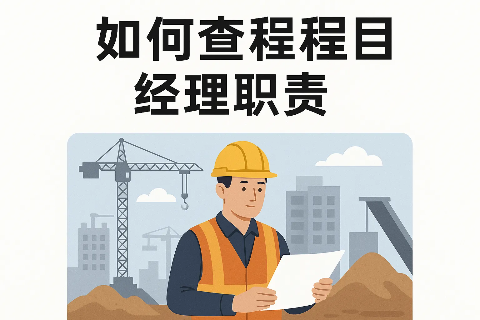 如何查工程项目经理职责