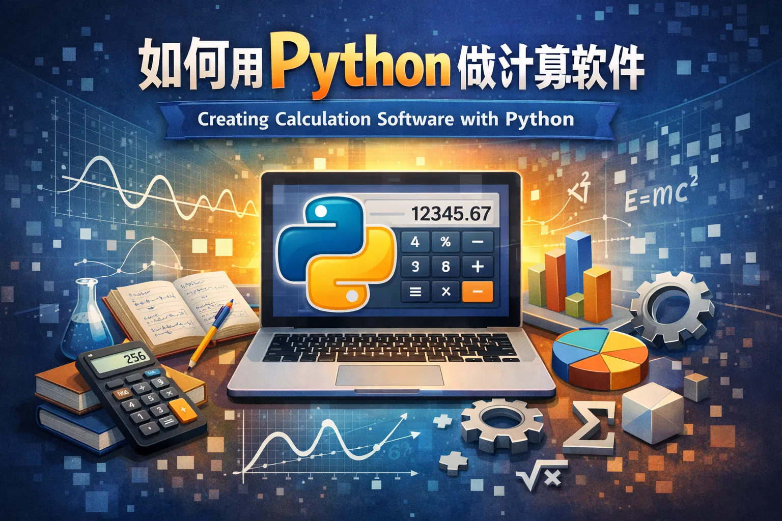 如何用python做计算软件