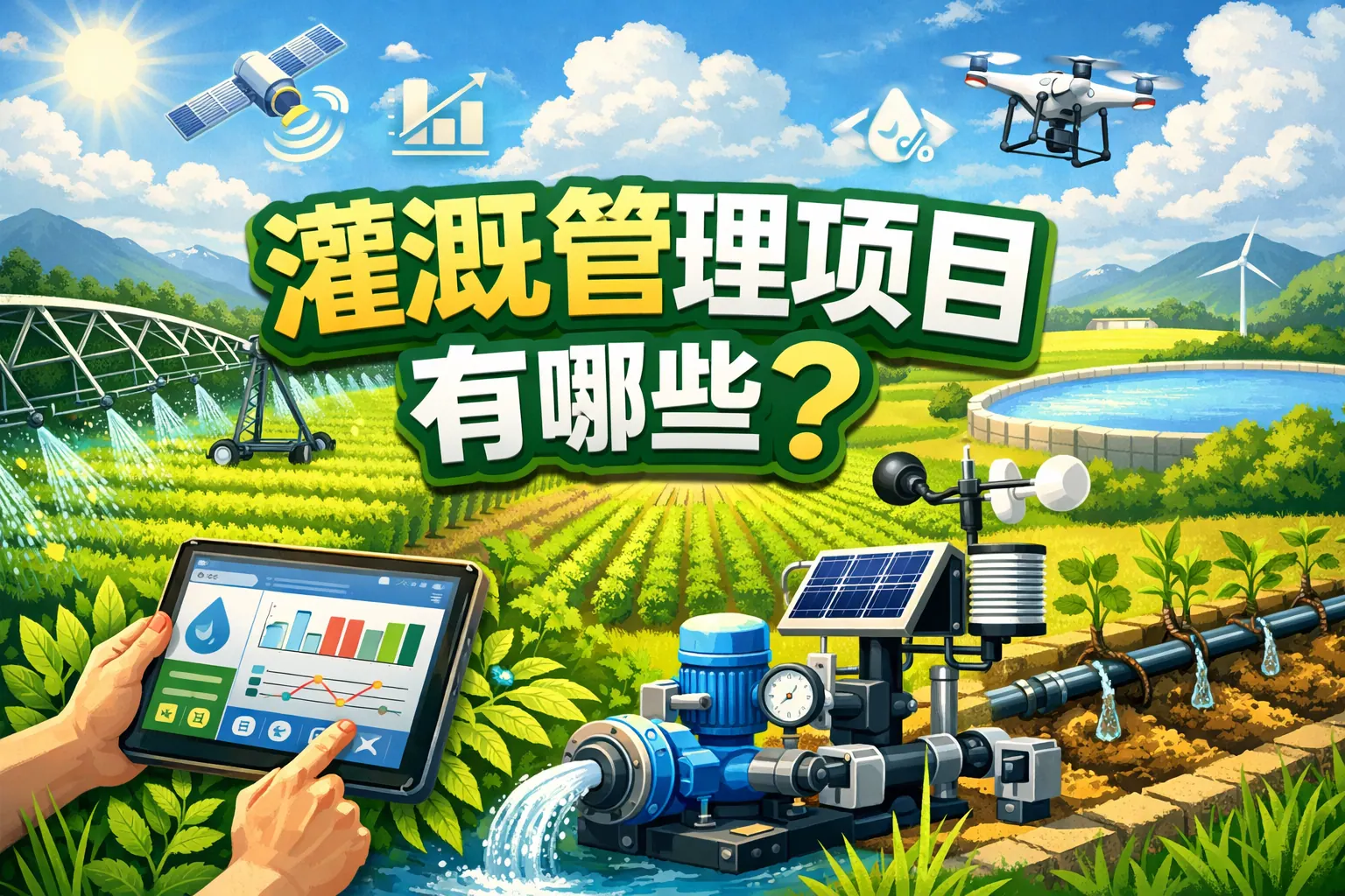 灌溉管理项目有哪些