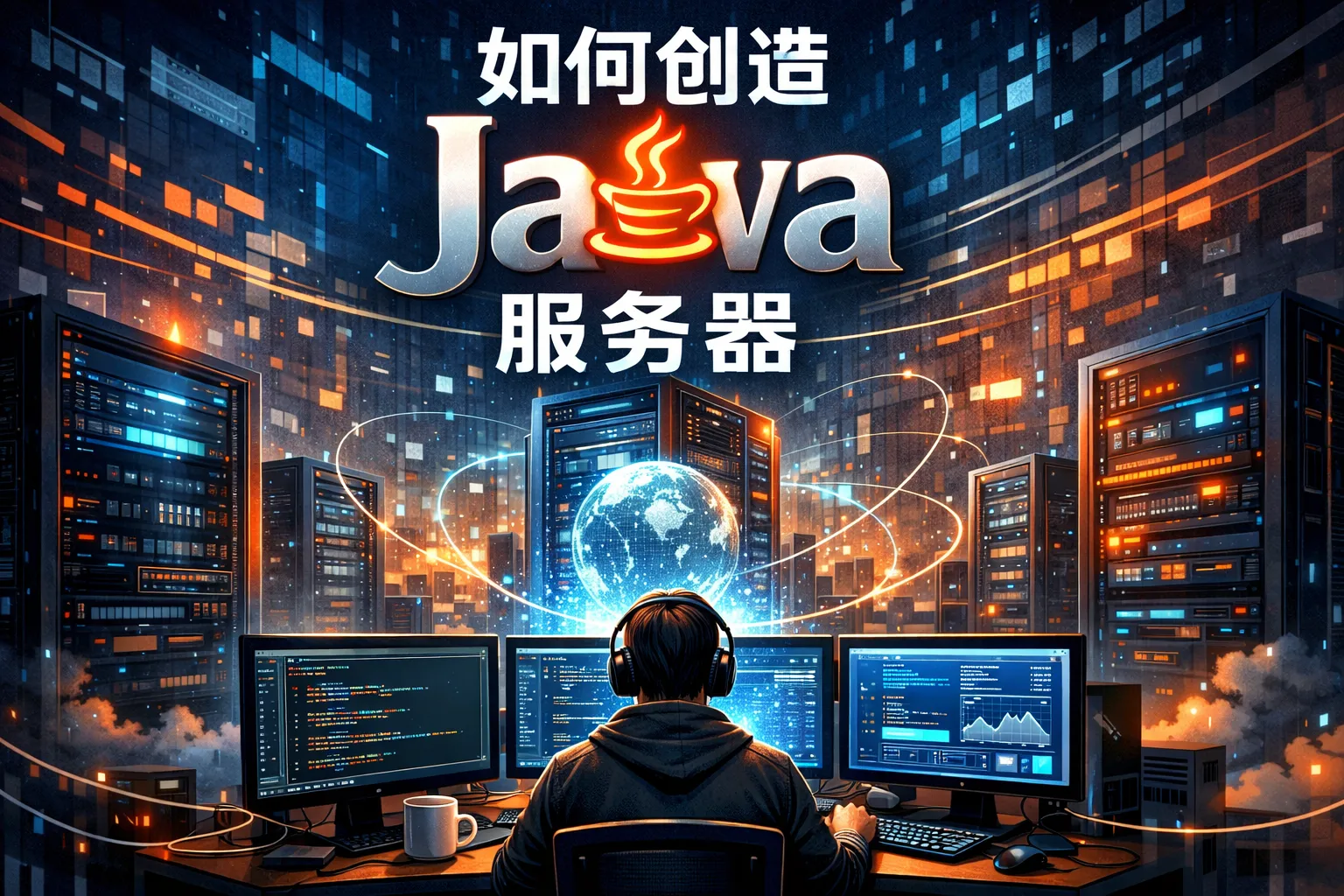 如何创造java服务器