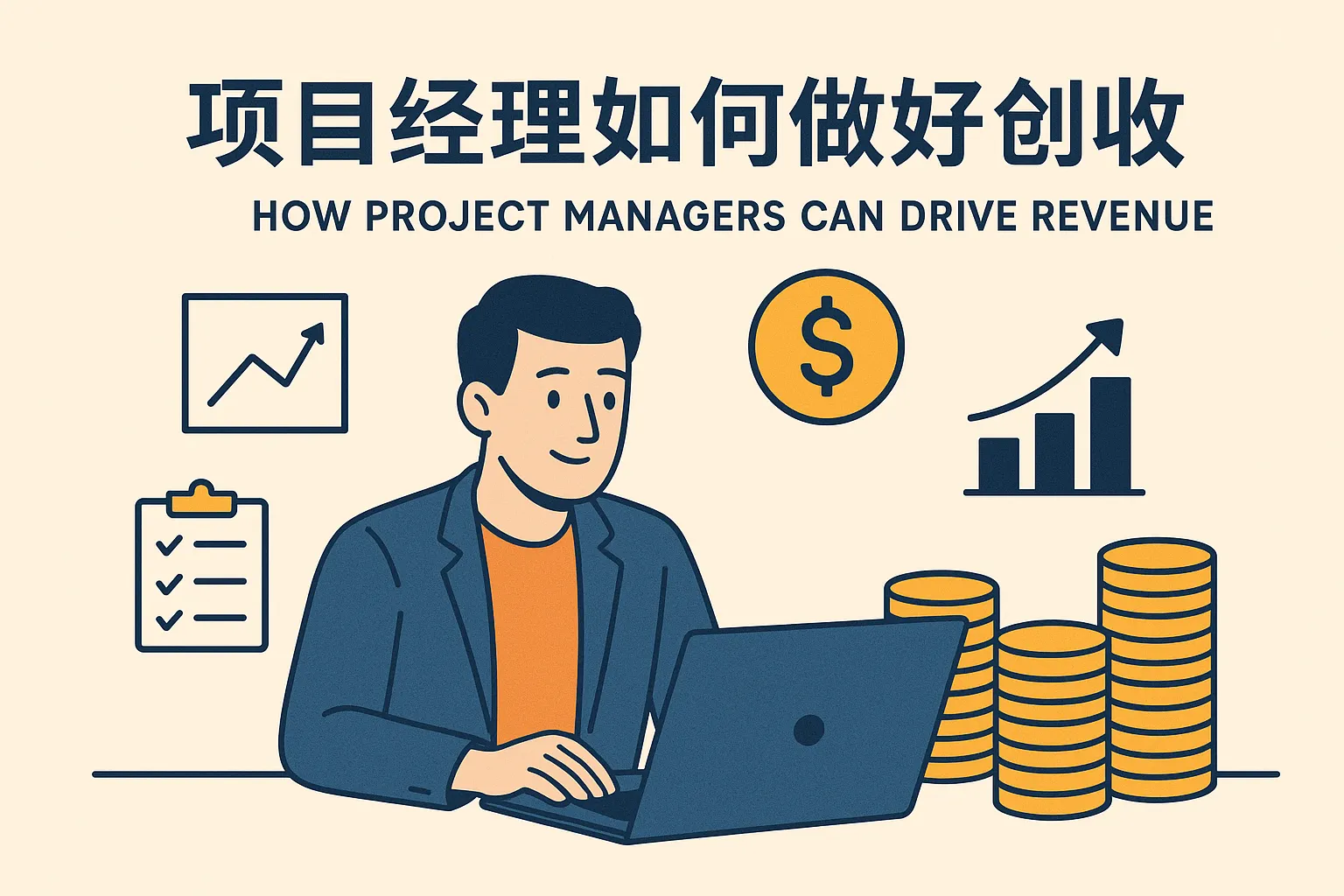 项目经理如何做好创收