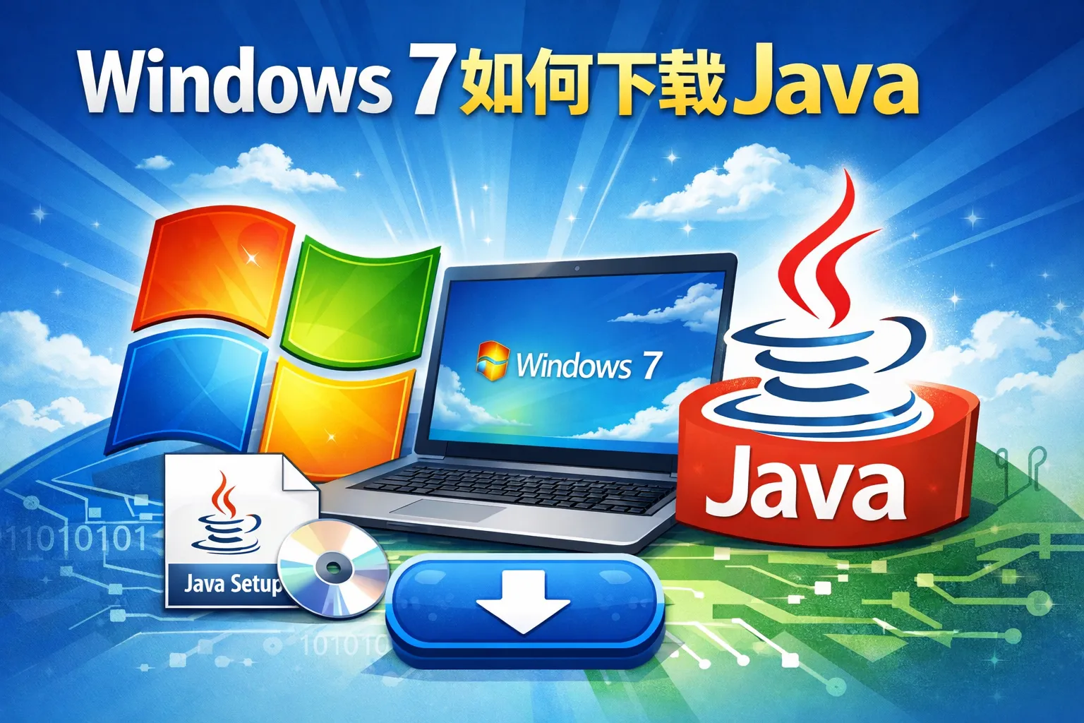 windows7如何下载Java