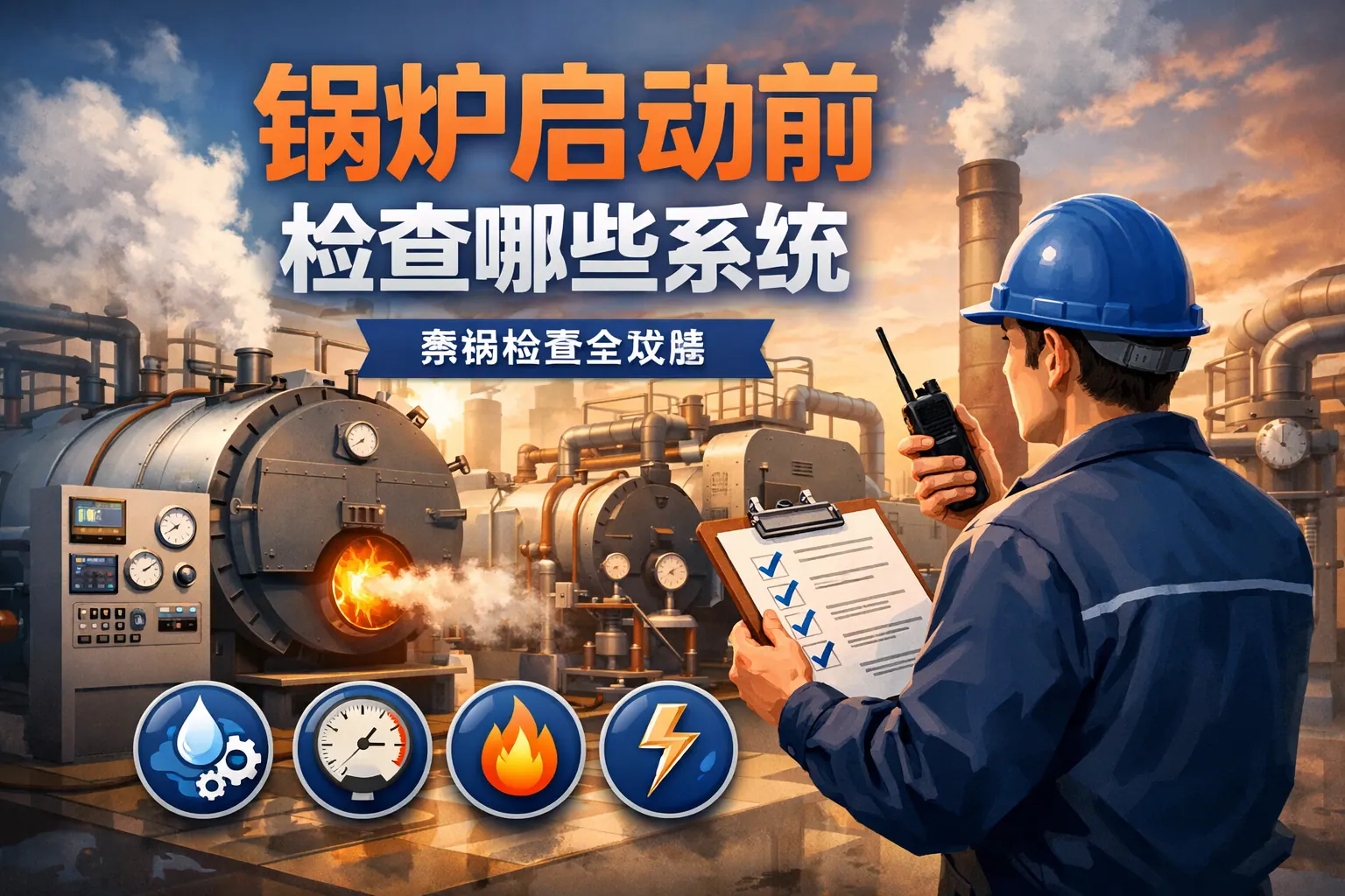 锅炉启动前检查哪些系统