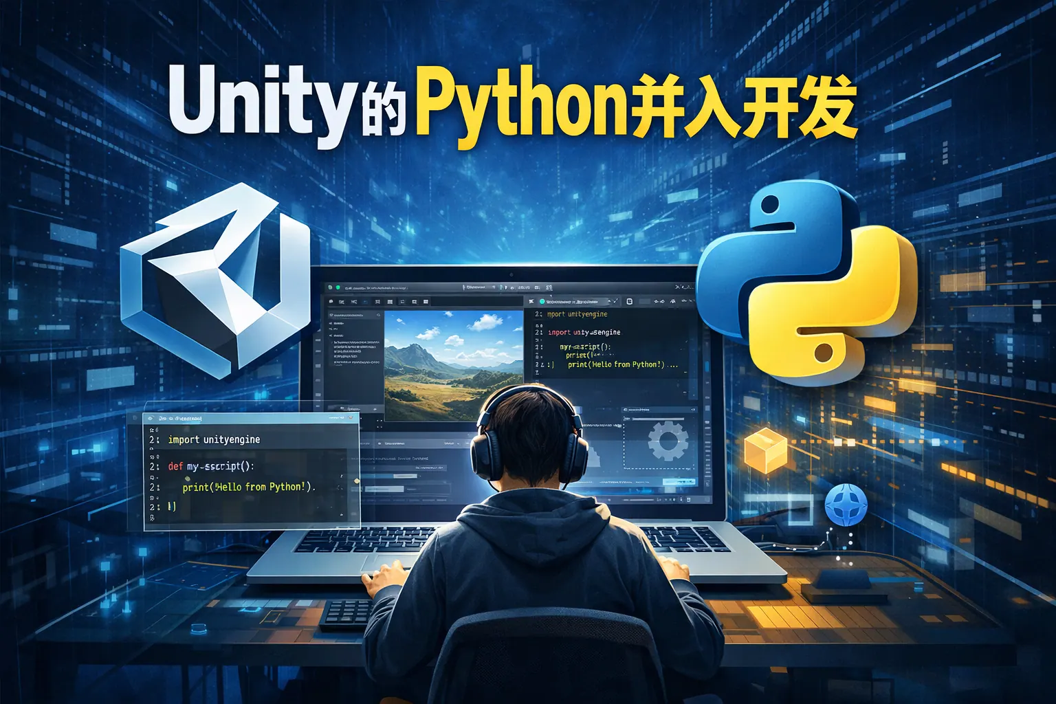 unity的Python并入开发