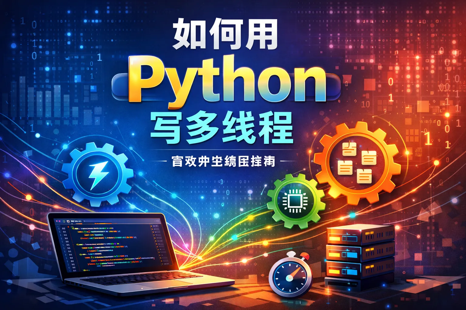 如何用python 写多线程