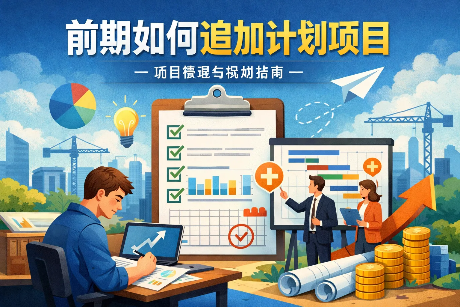 前期如何追加计划项目