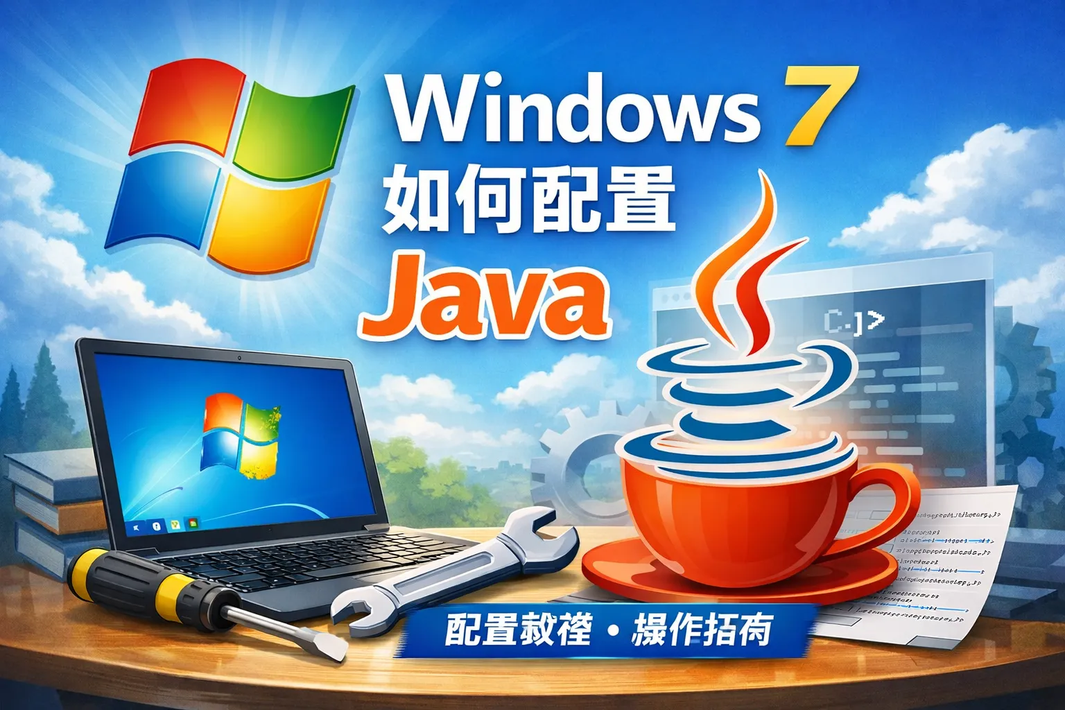windows 7如何配置java