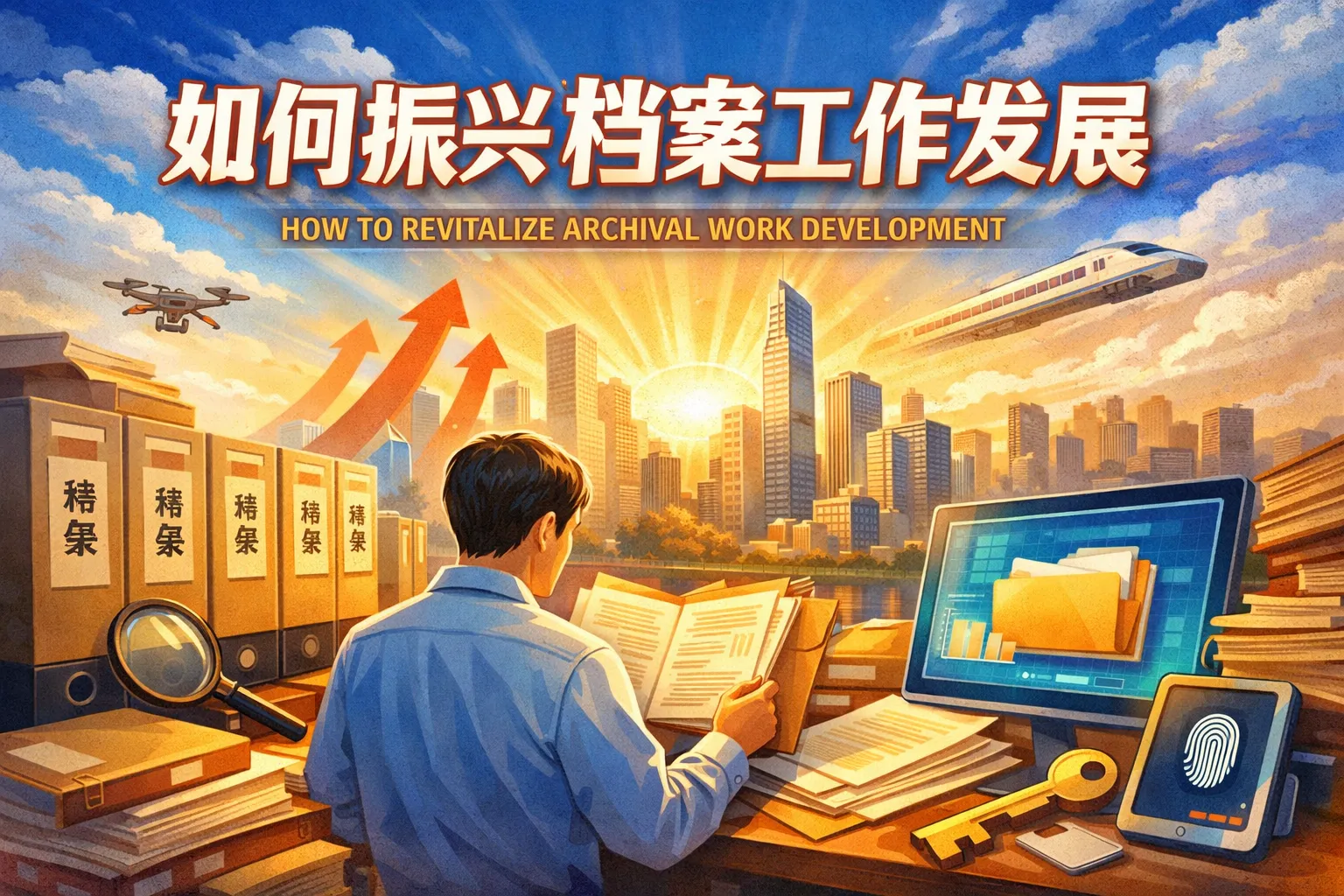 如何振兴档案工作发展