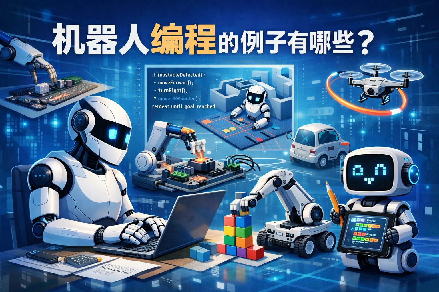 机器人编程的例子有哪些