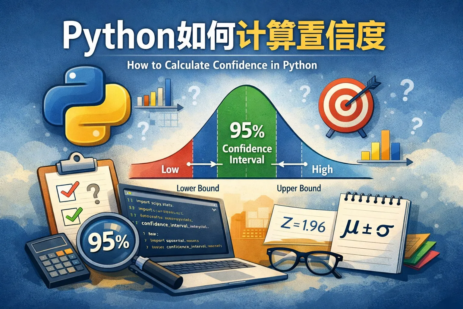 Python如何计算置信度