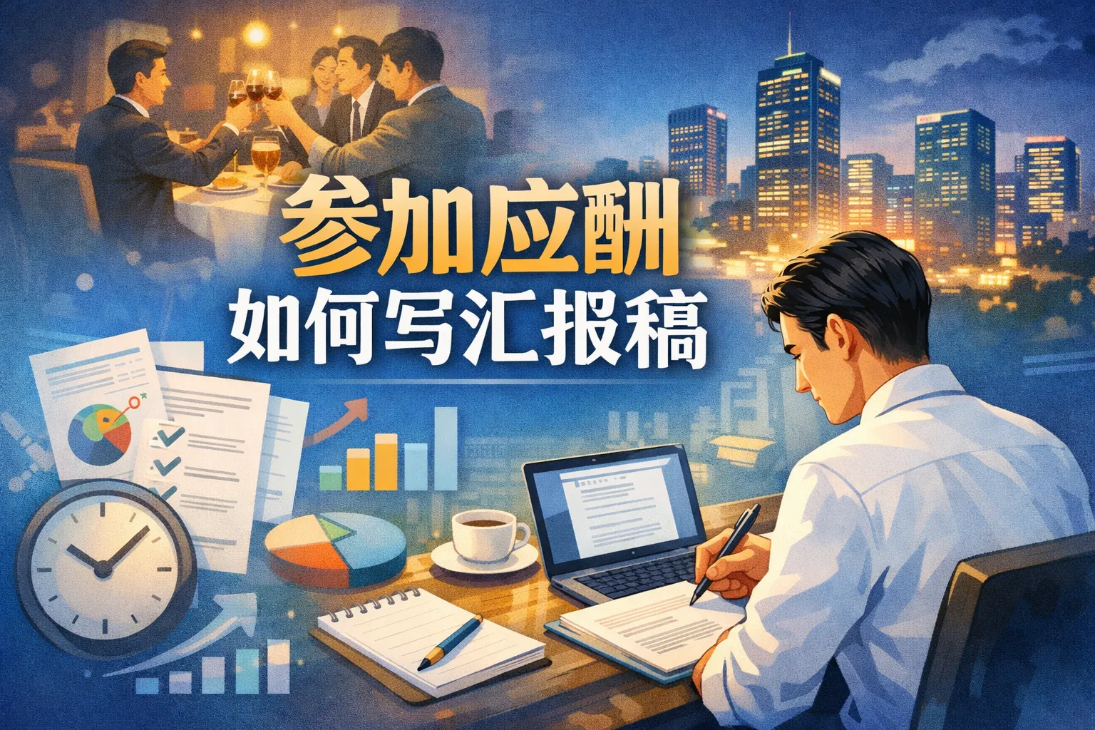 参加应酬如何写汇报稿