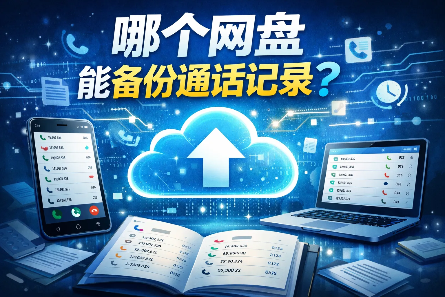 哪个网盘能备份通话记录