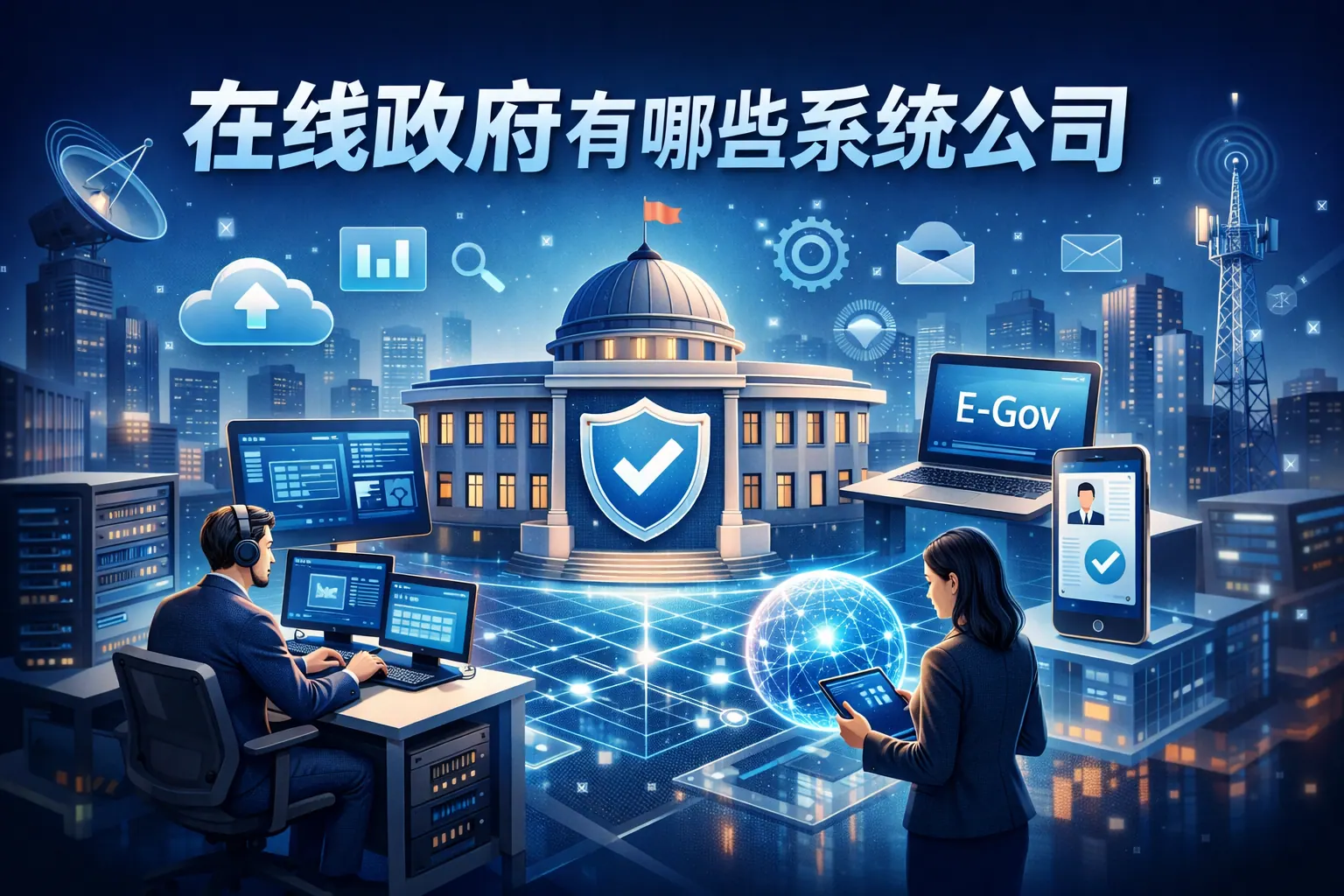 在线政府有哪些系统公司