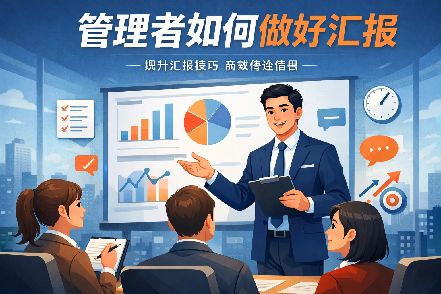 管理者如何做好汇报