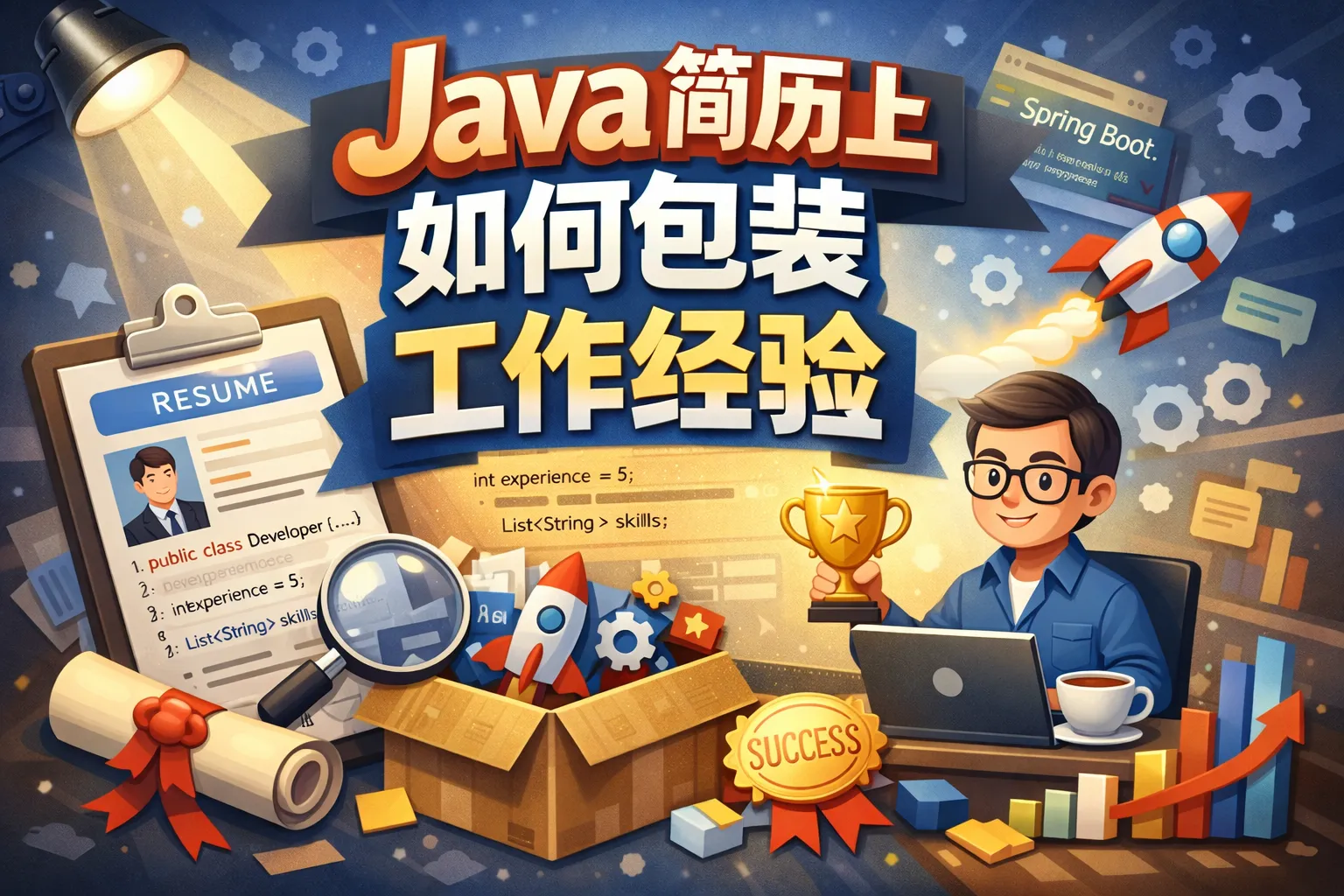 java简历上如何包装工作经验