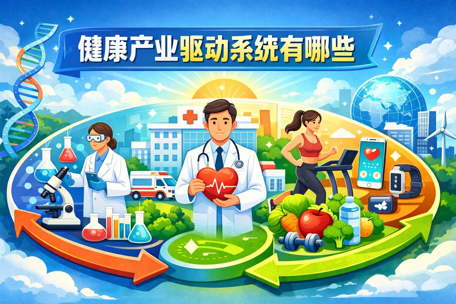 健康产业驱动系统有哪些