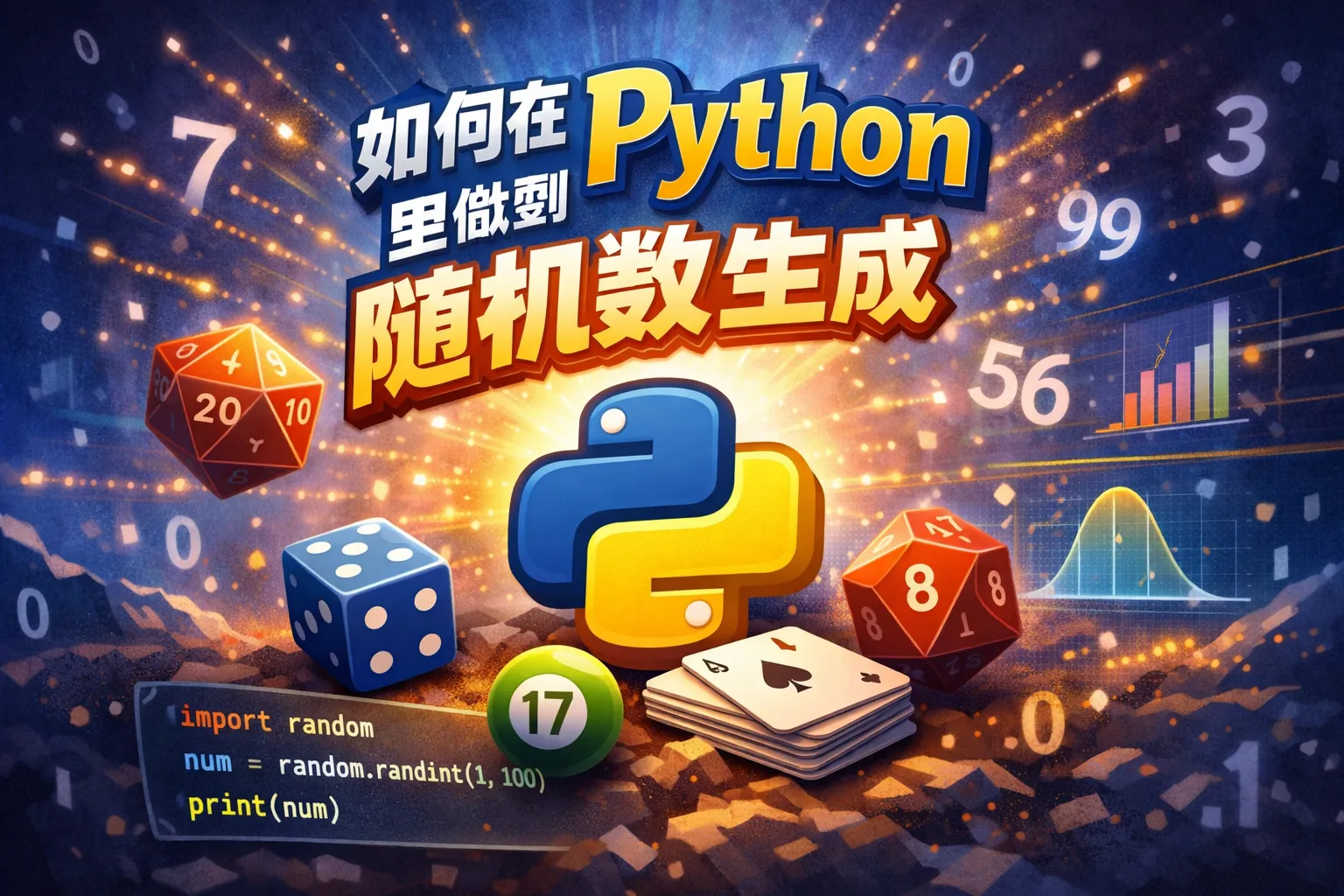 如何在python里做到随机数