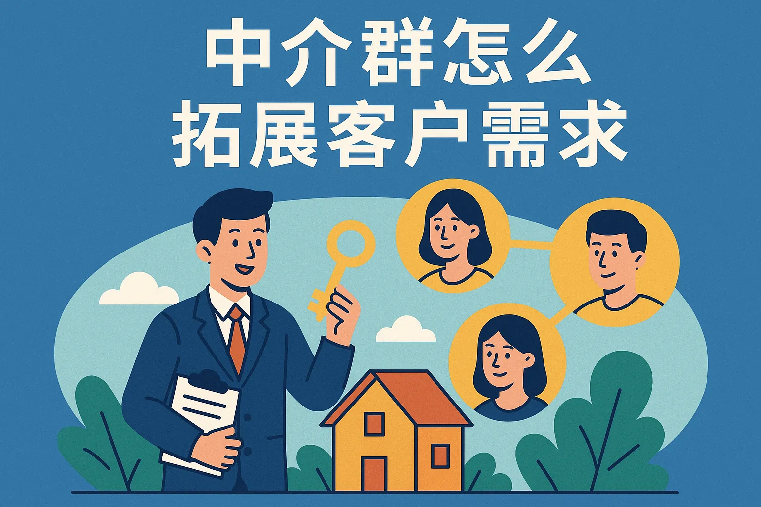 中介群怎么拓展客户需求