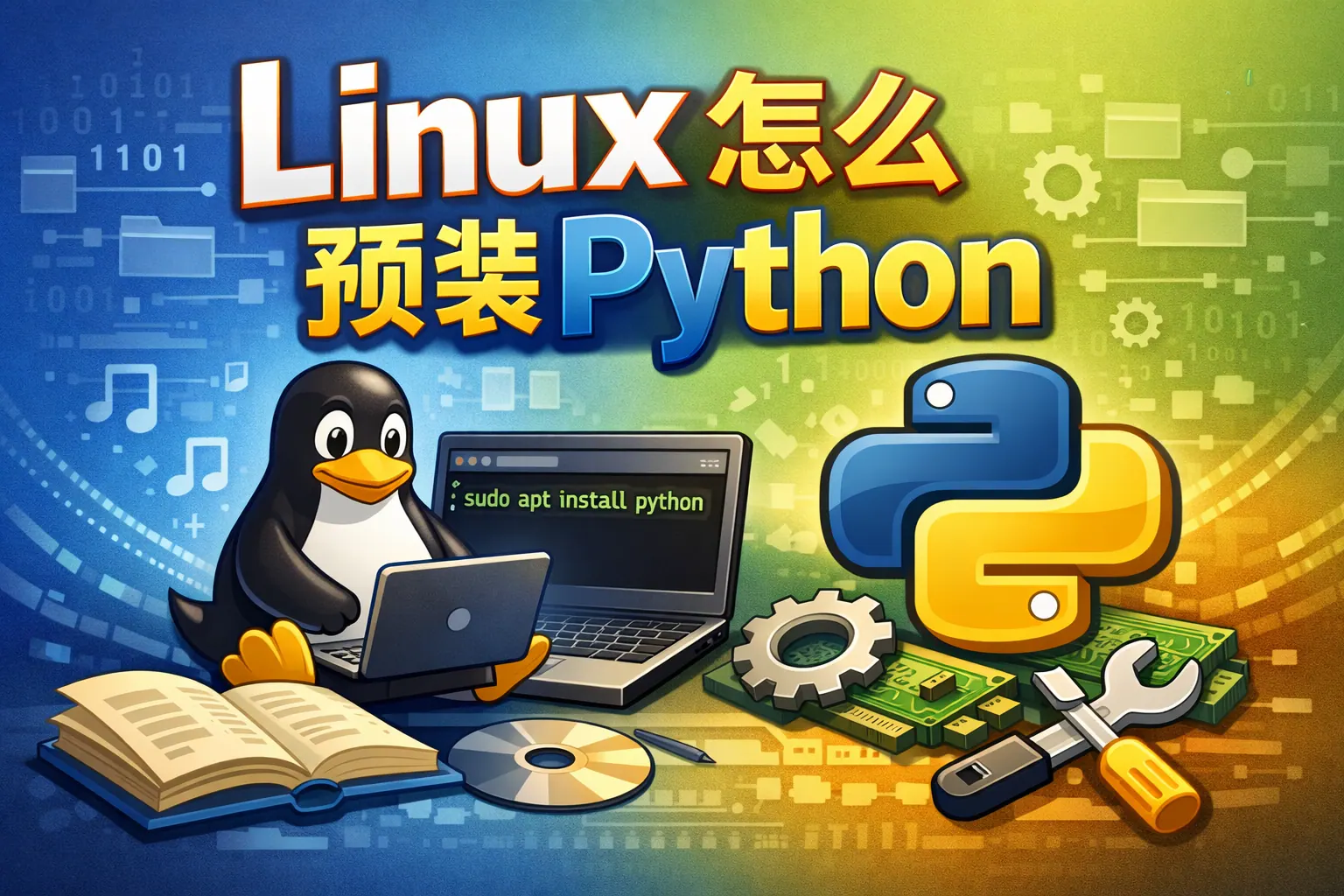 Linux怎么预装python