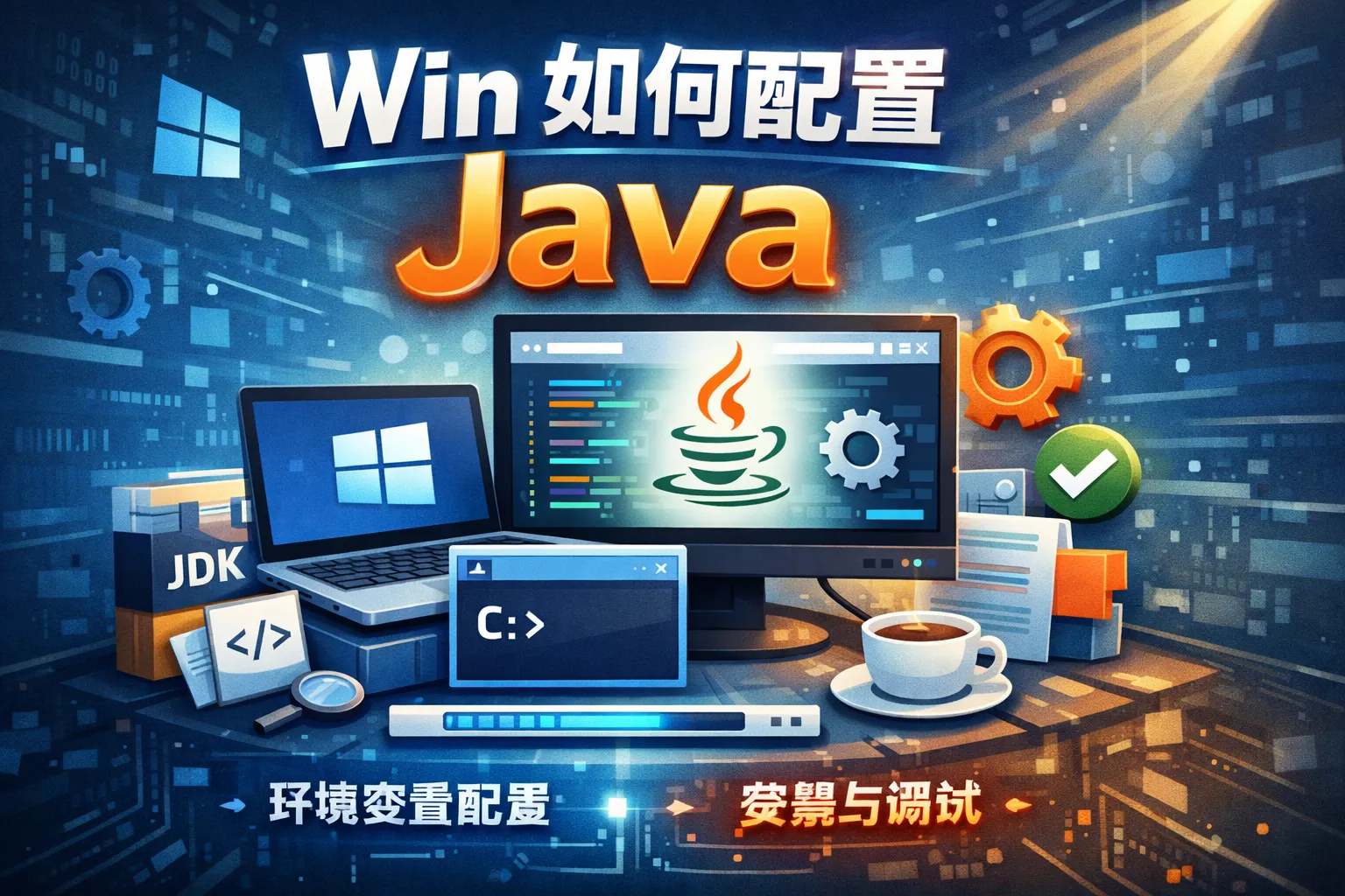 win如何配置java