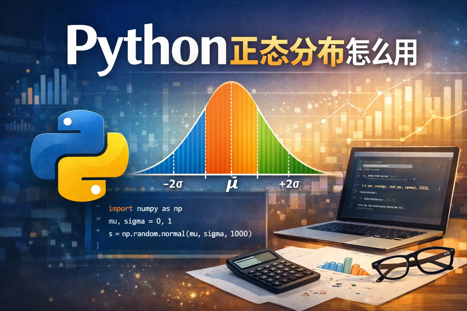 python正态分布怎么用