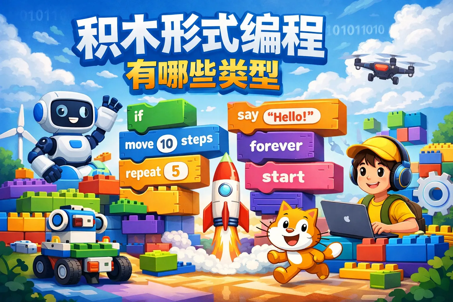 积木形式编程有哪些类型