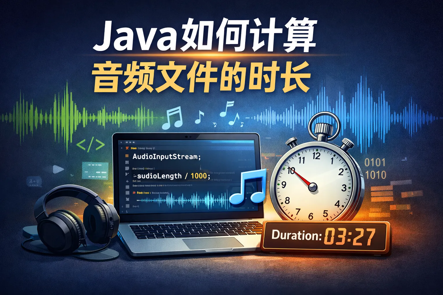 java如何计算音频文件的时长