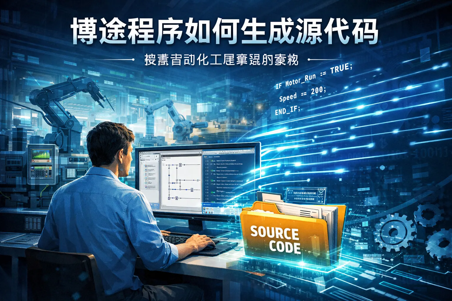 博途程序如何生成源代码