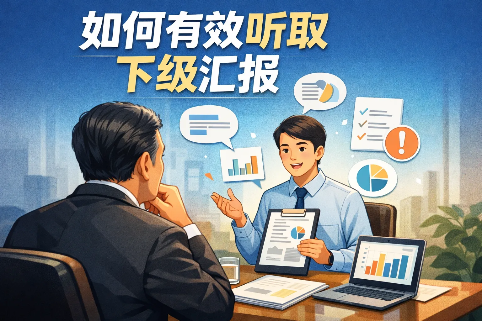 如何有效听取下级汇报