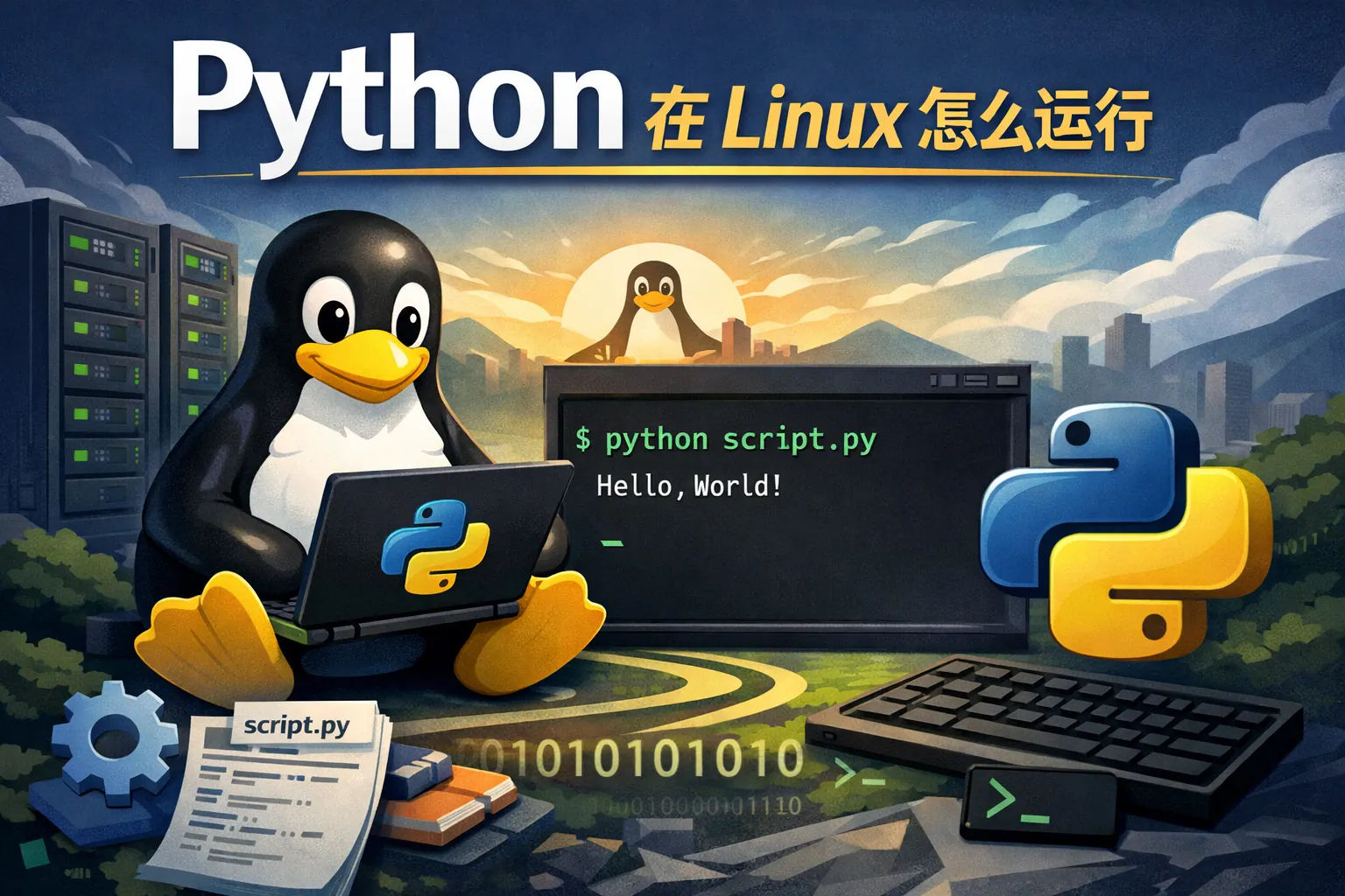 python在liunx怎么运行