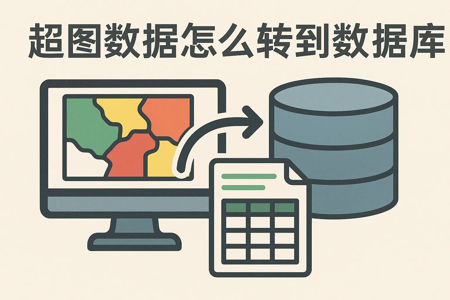 超图数据怎么转到数据库