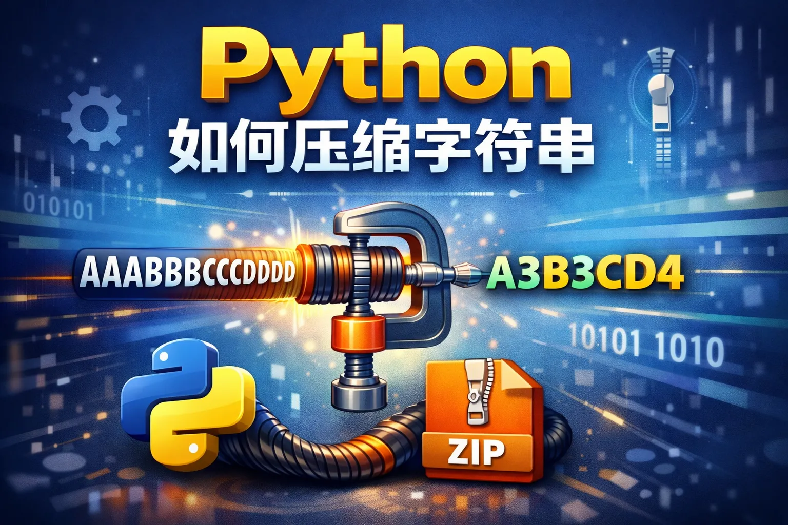 python如何压缩字符串