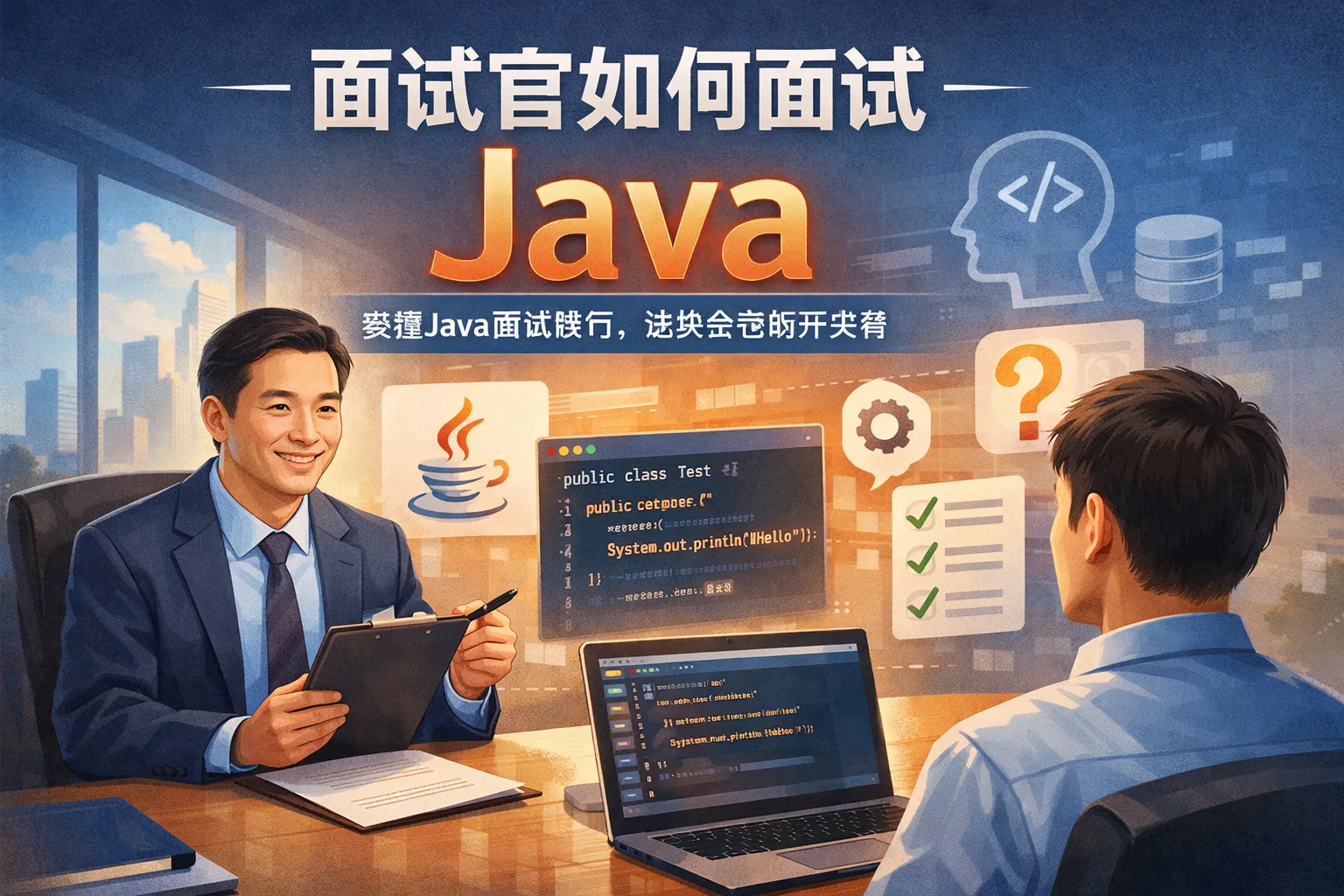 面试官如何面试java