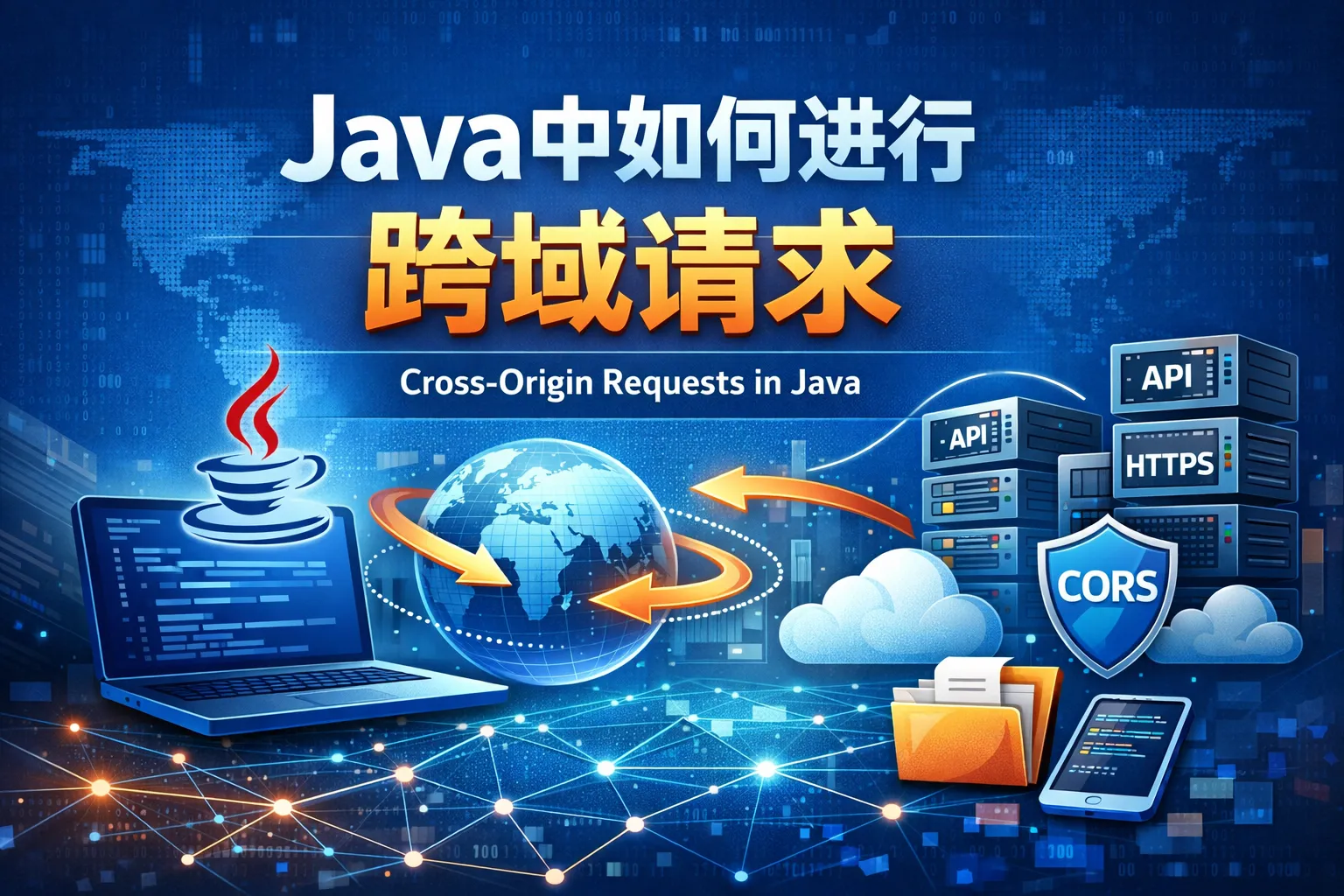 java中如何进行跨域请求