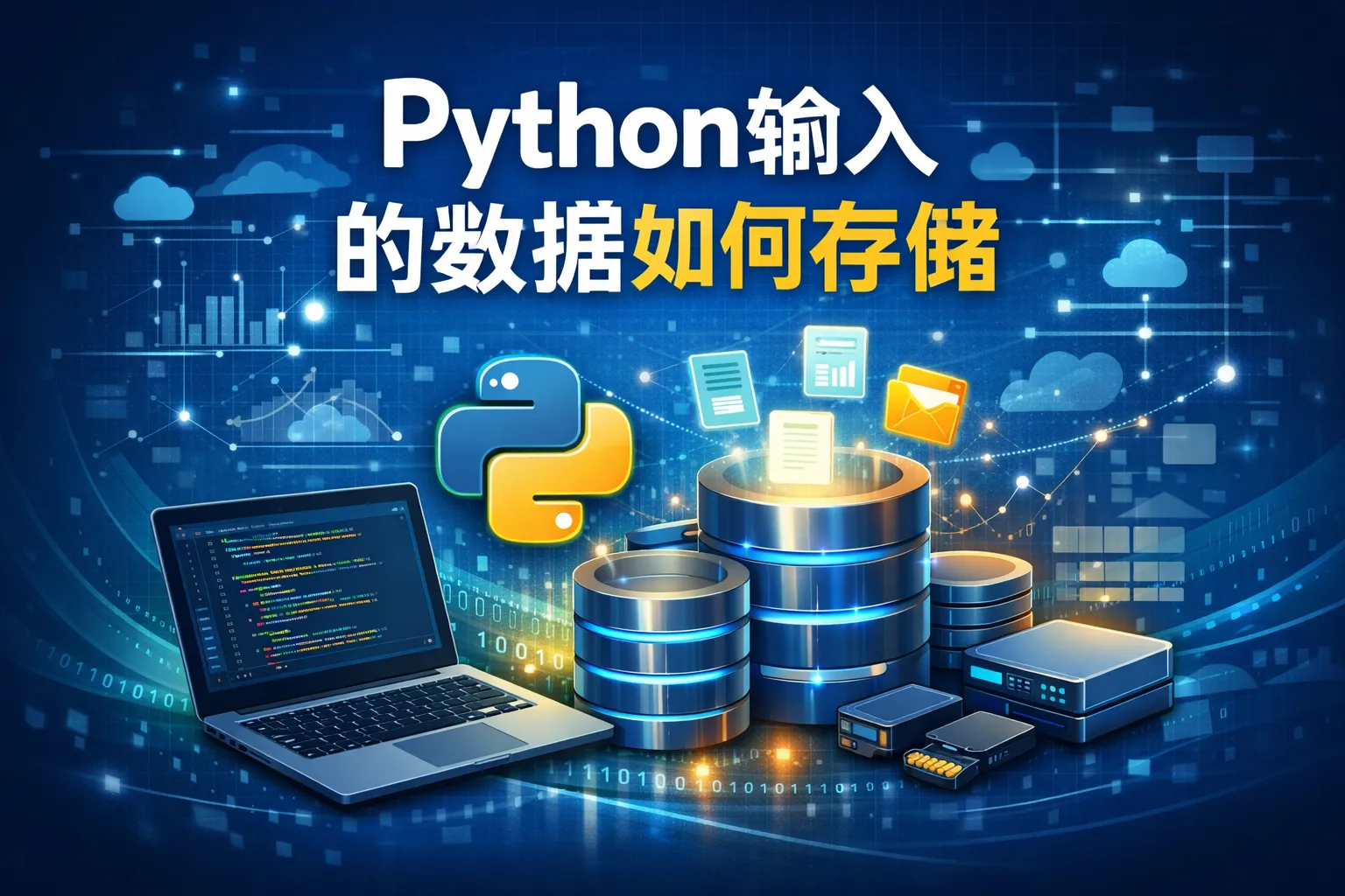 python输入的数据如何存储