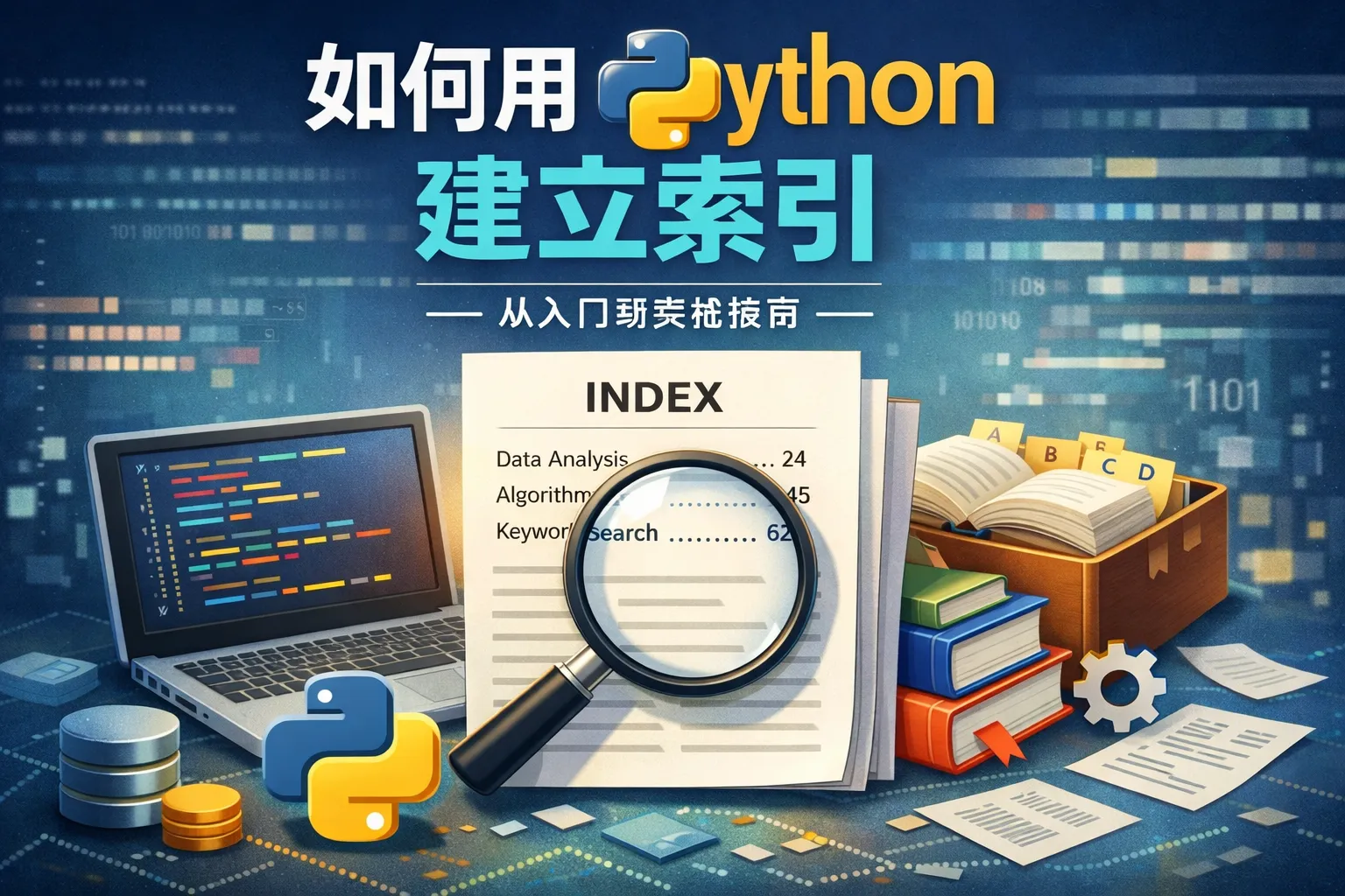 如何用python建立索引