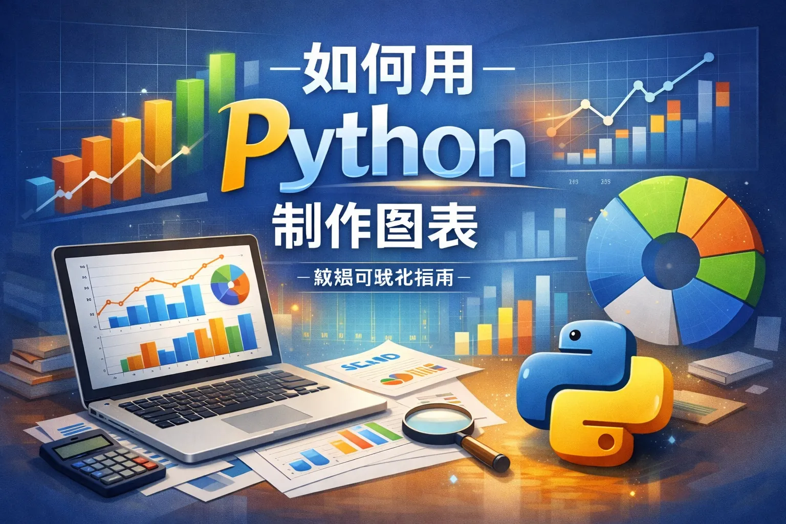 如何用python制作图表