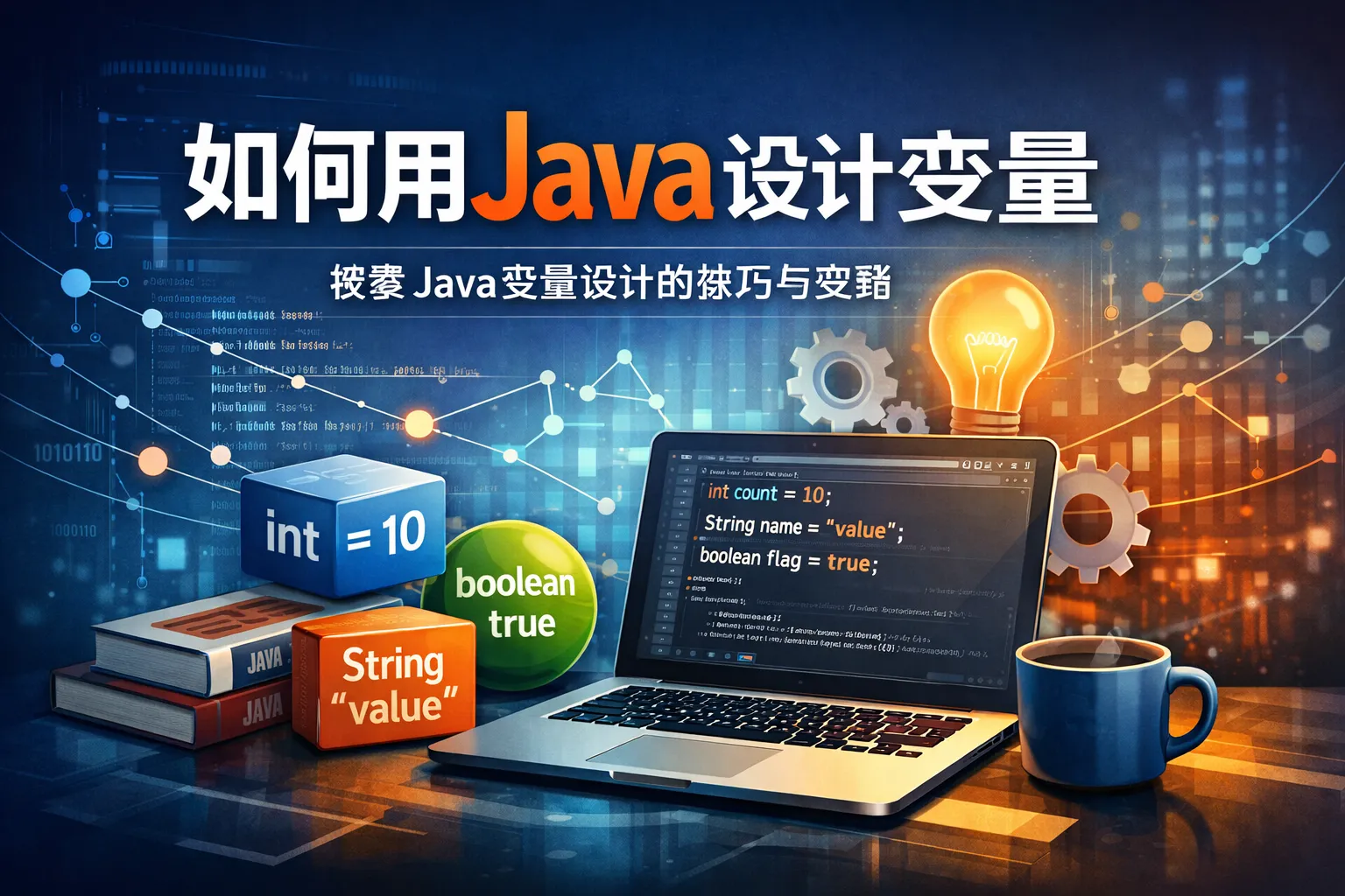 如何用JAVa设计变量