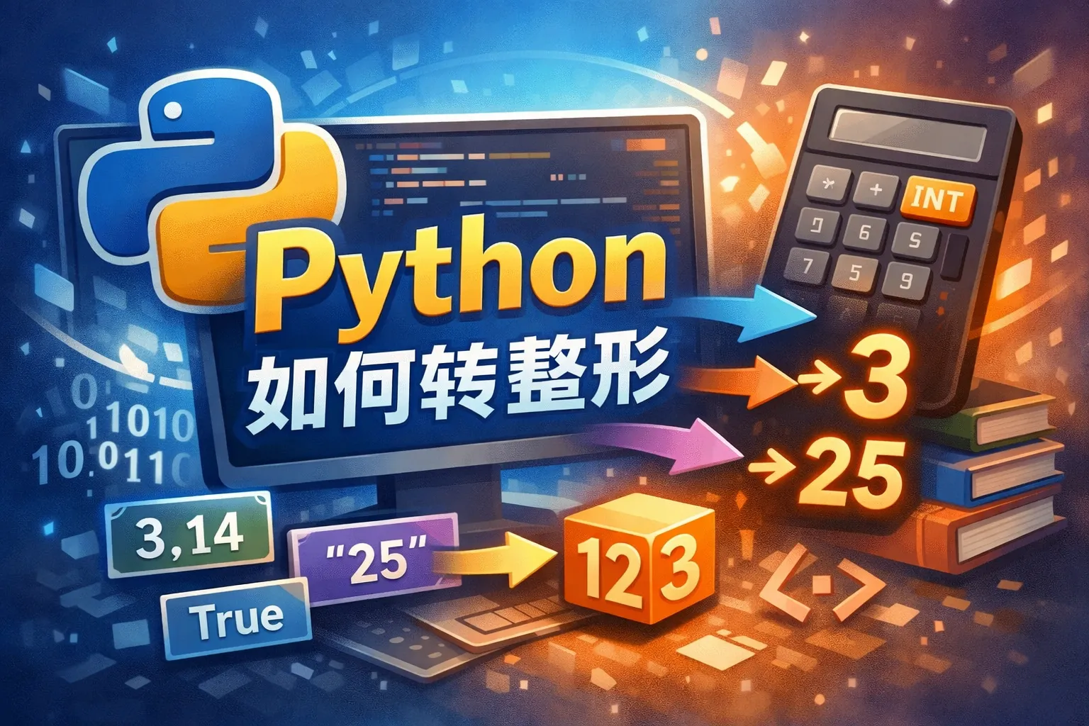 python如何转整形
