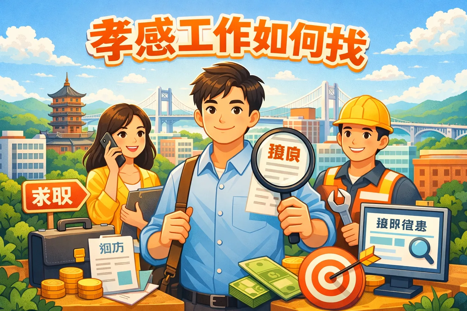 孝感工作如何找