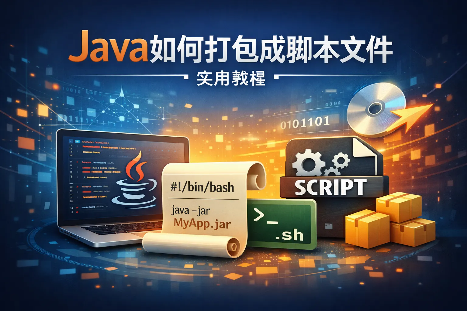 java如何打包成脚本文件