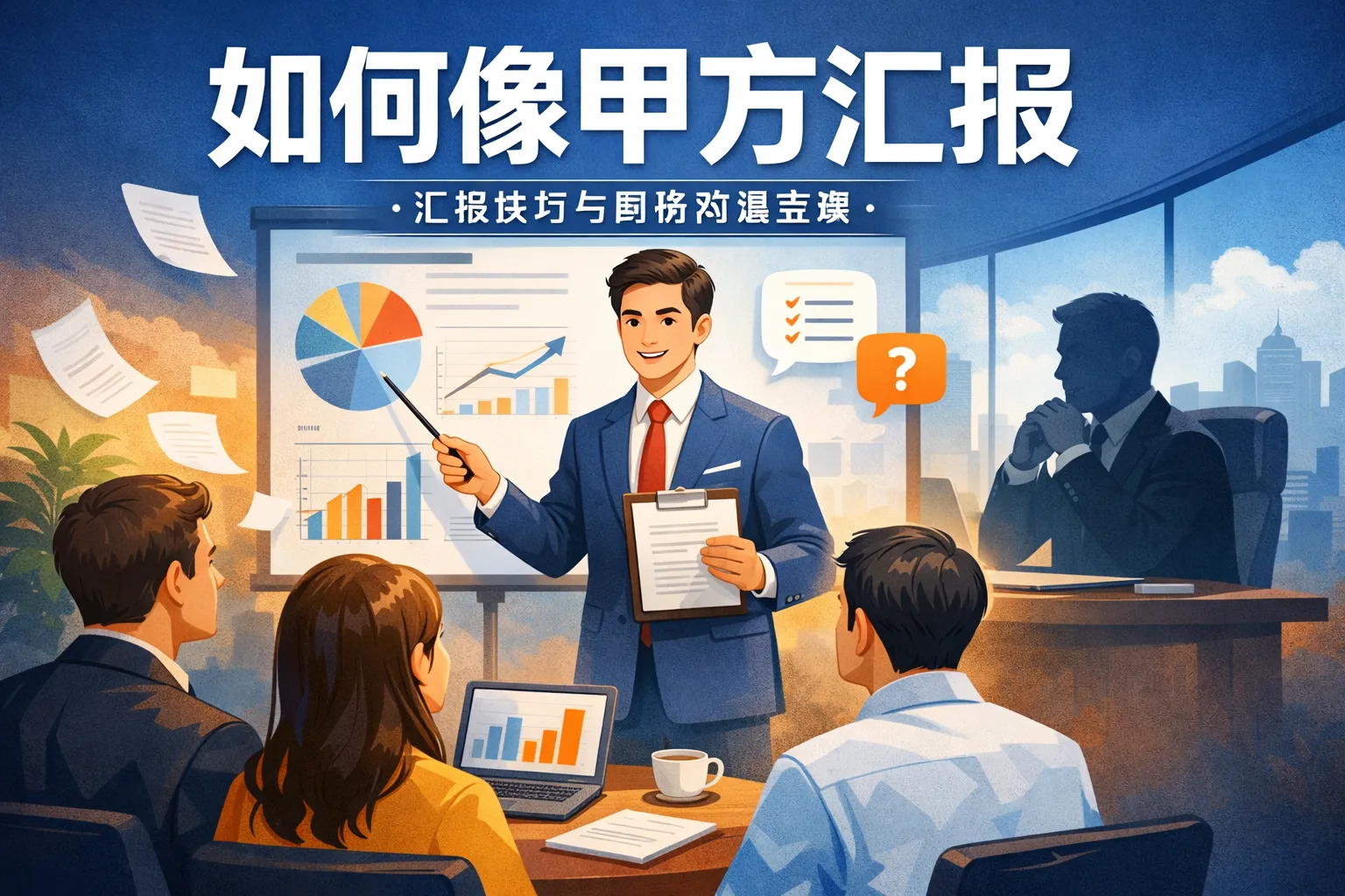 如何像甲方汇报