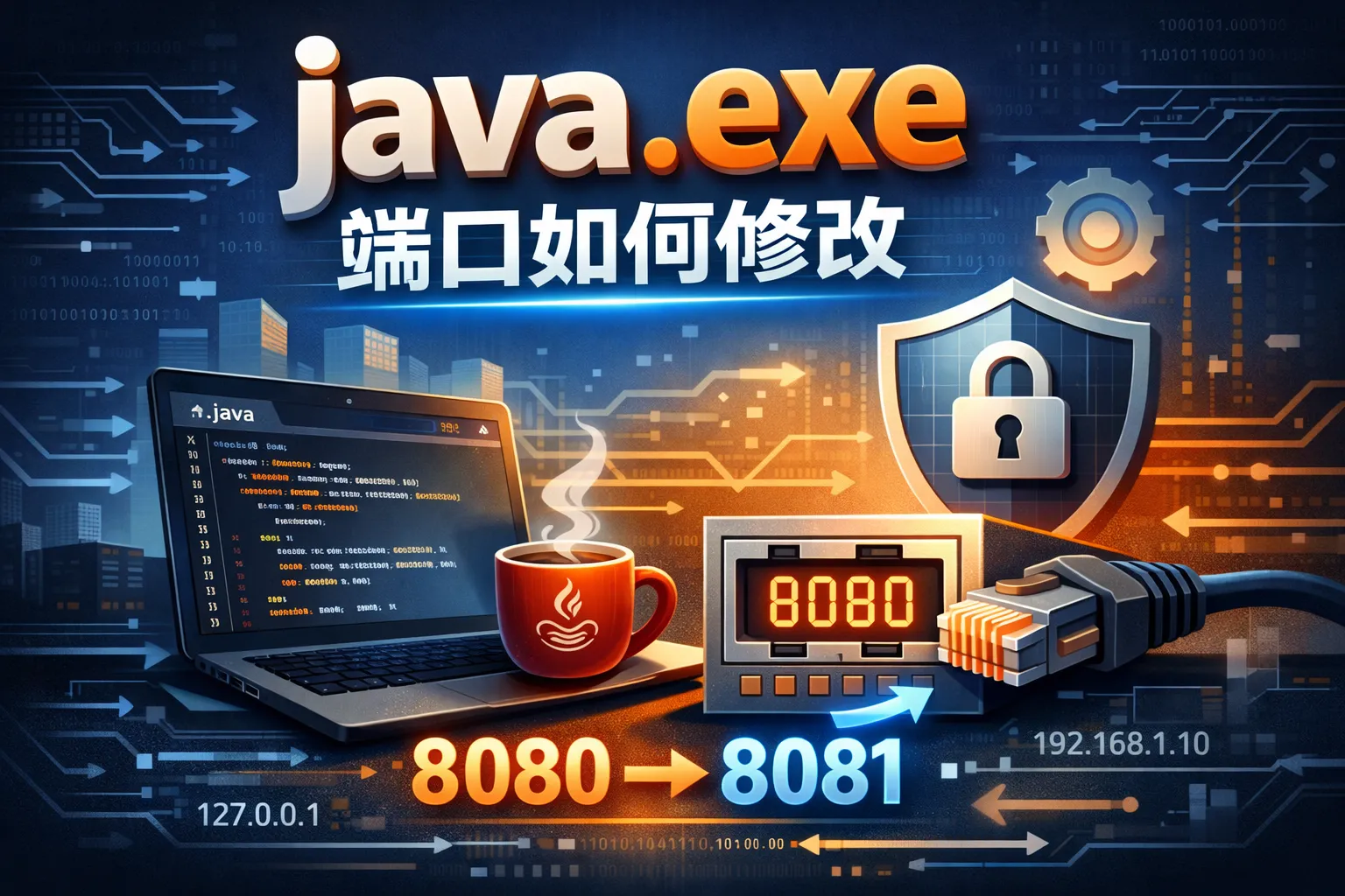 java.exe端口如何修改