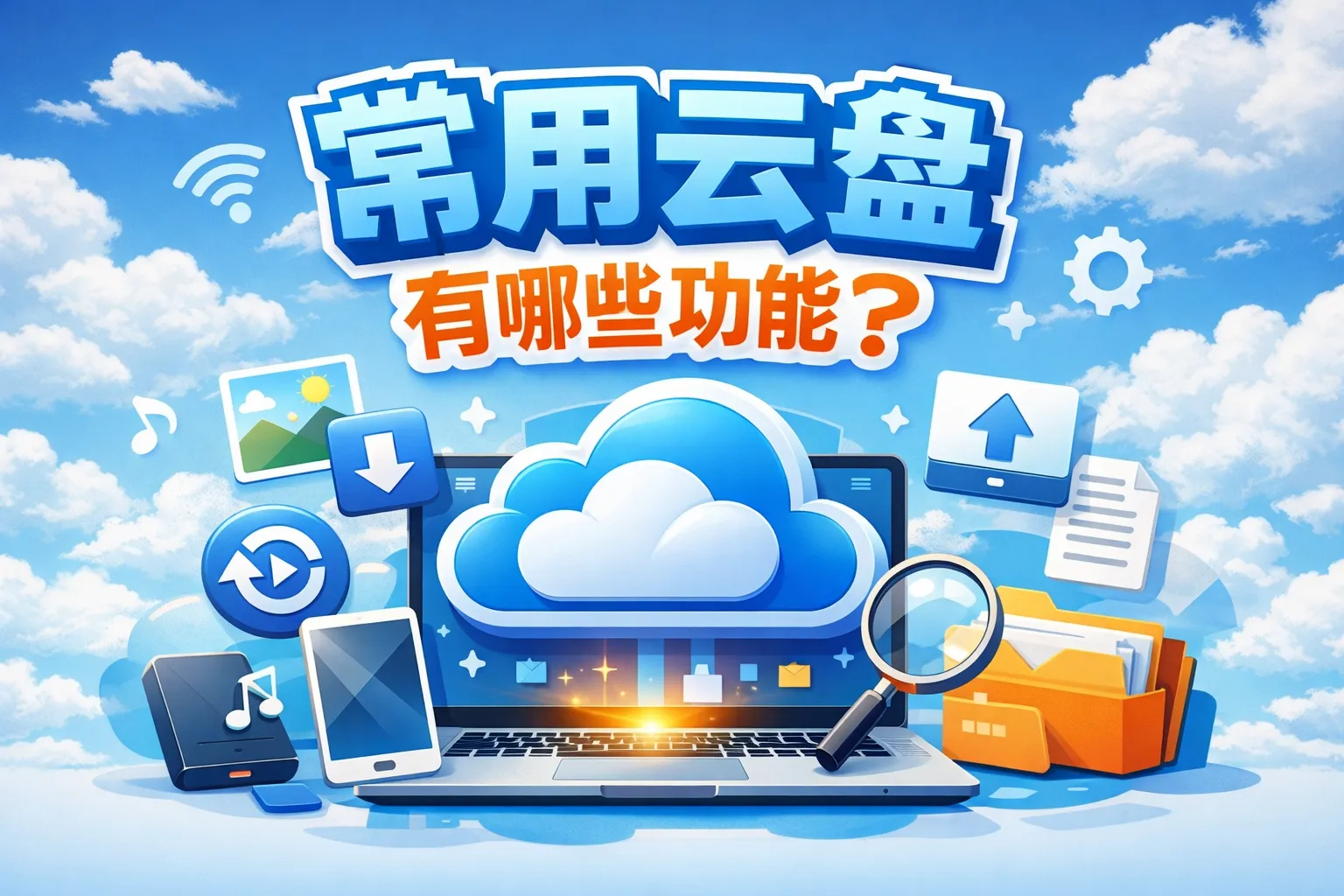 常用云盘有哪些功能